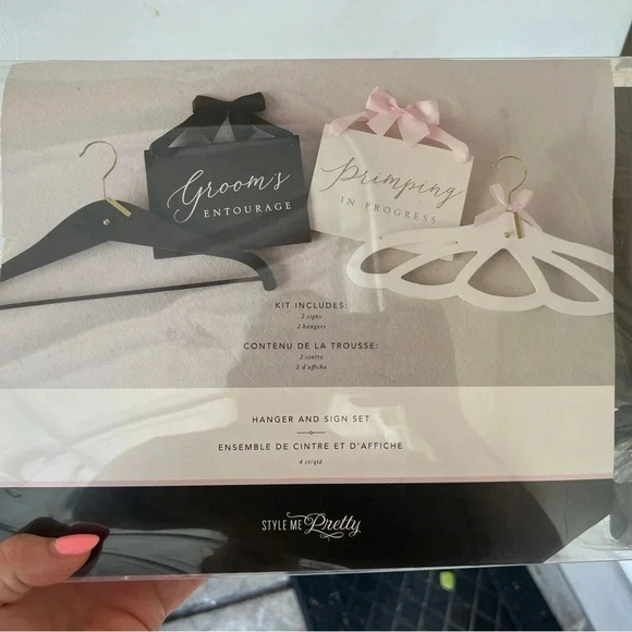 Other - BRIDE AND GROOM HANGER KIT